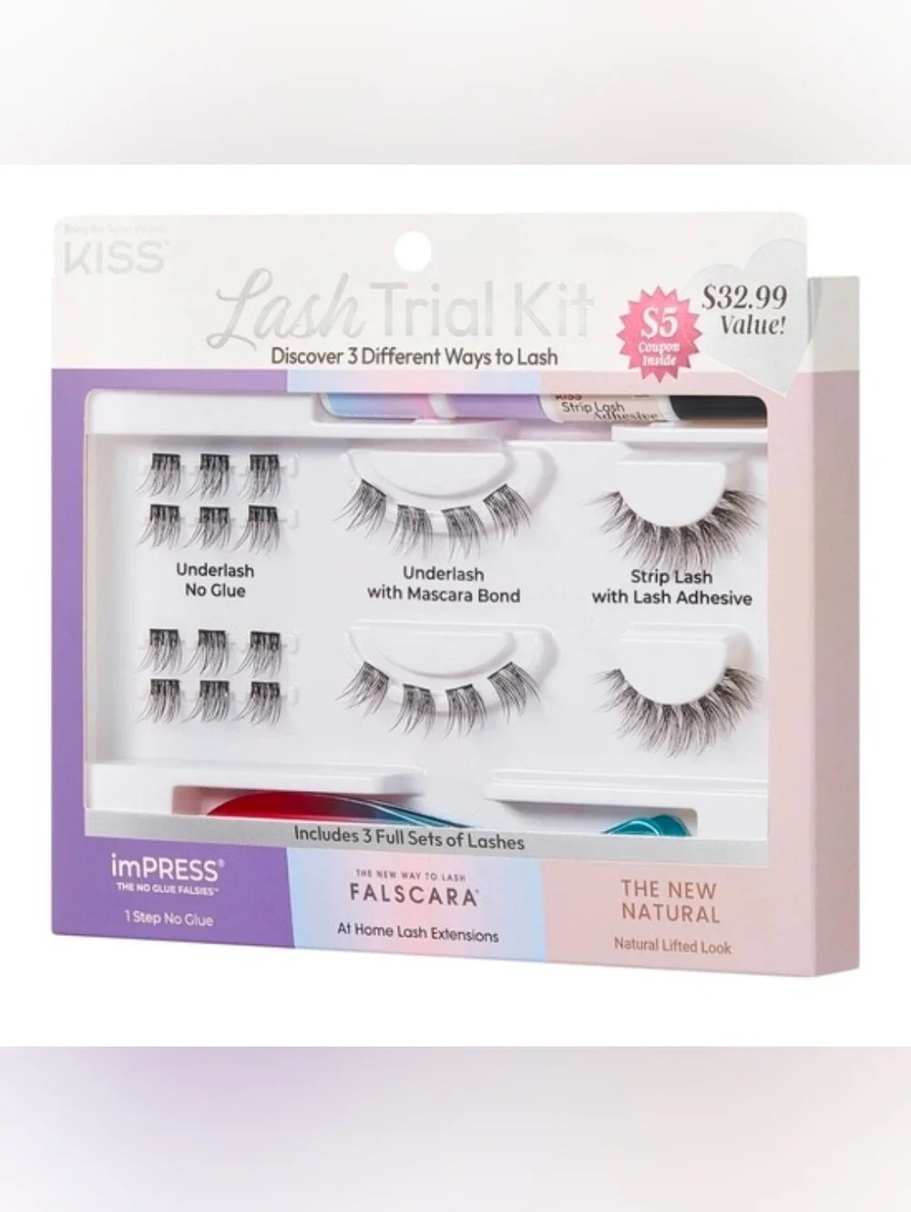 KISS Falscara Lash Trial Kit
